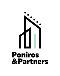 Poniros & Partners — architectural studio logo